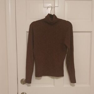 Worthington Rich Brown Turtleneck Sweater
